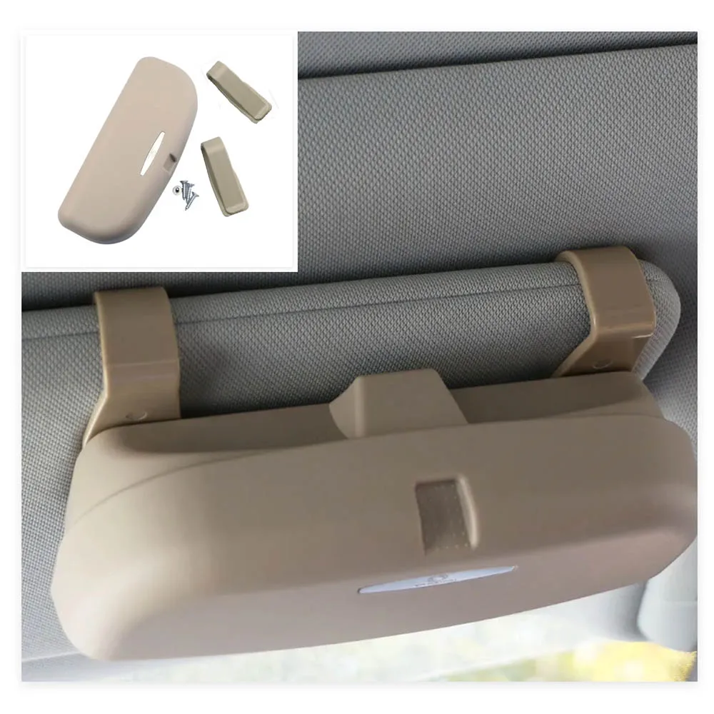 

Для Renault Koleos Kadjar Duster для Samsung QM6 QM3, автомобильные очки, зажим для солнцезащитных очков, ящик для хранения