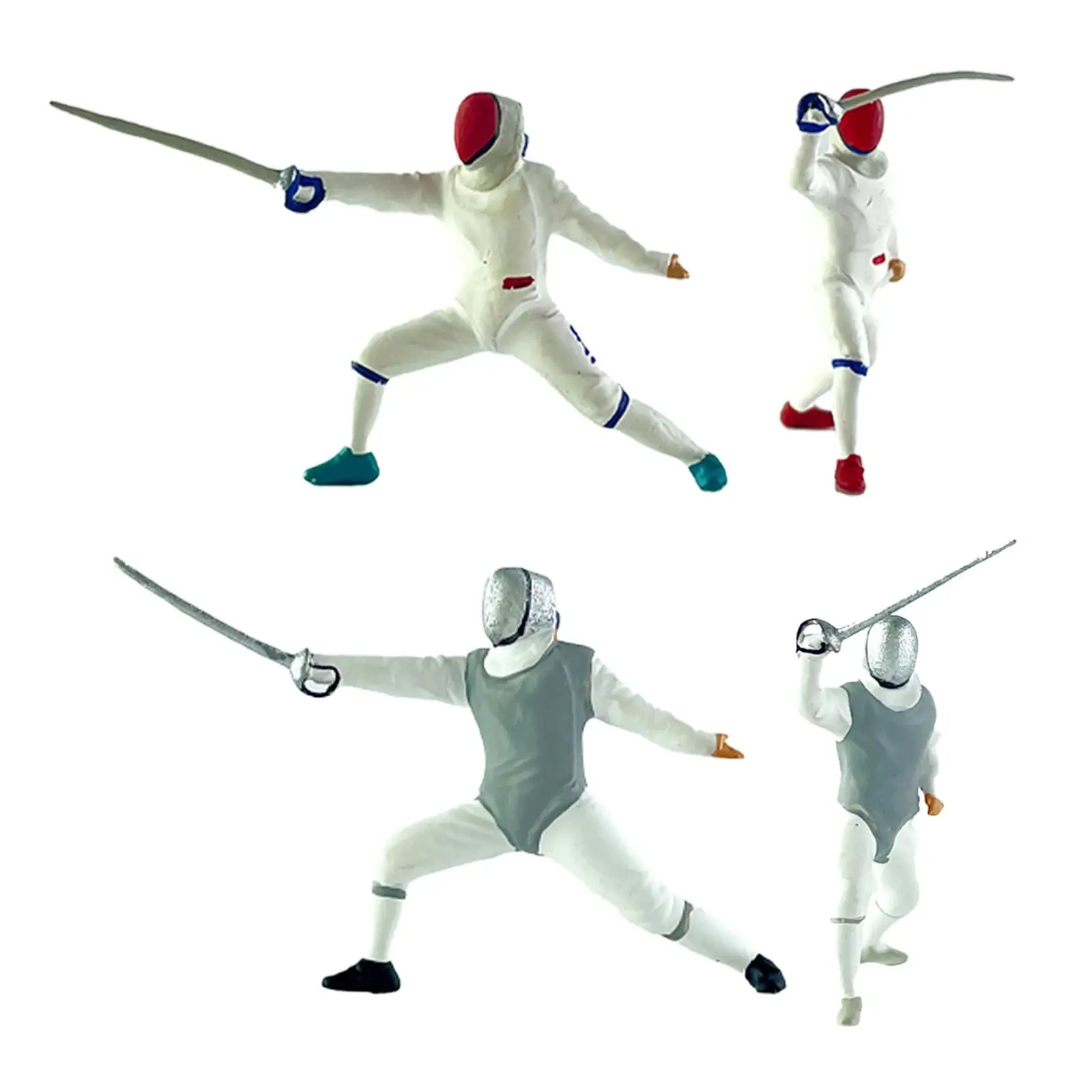 1/64 schaal miniatuur figuur beeldje Diorama's creatieve handgeschilderde miniatuur collectie lay-out decoratie kleine mensen