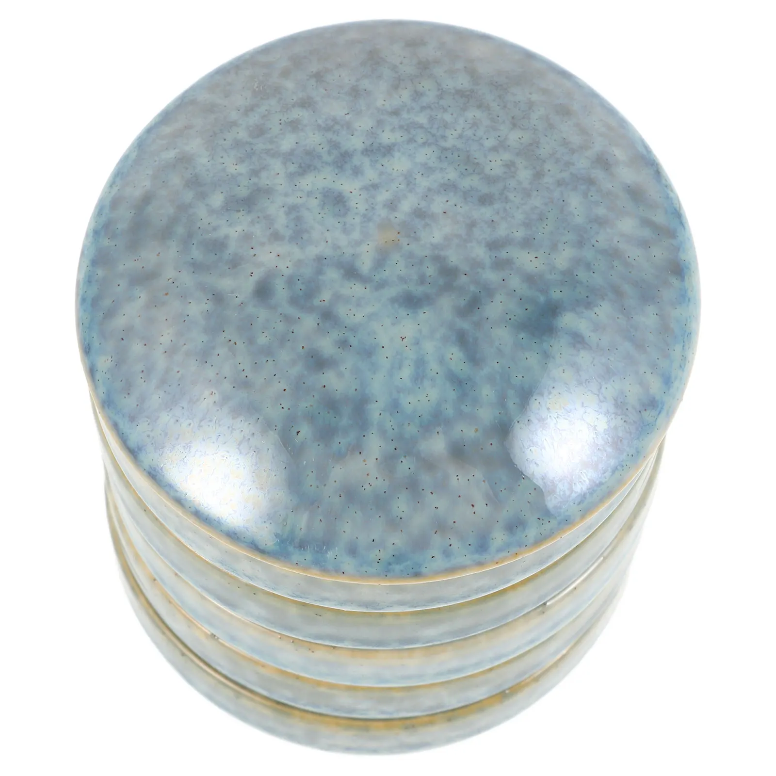 

Ceramic Watercolor Palette Vintage Design Lid Durable Smooth Surface Art Paint Tray Multi-Functional Color Mixer Artist Mixing