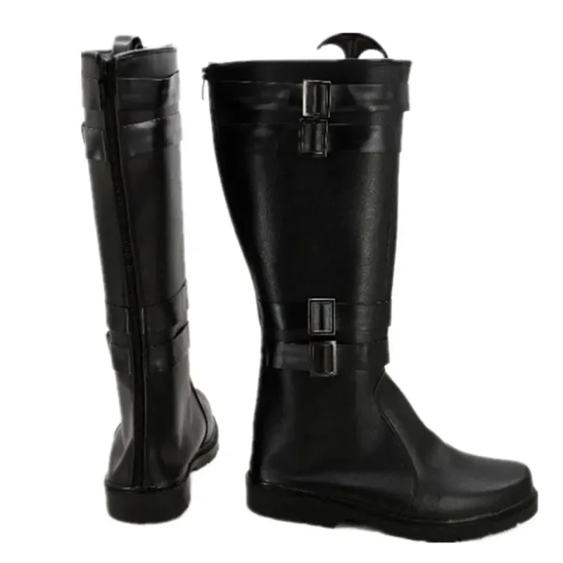 Qq273XT8TV Kylo Cosplay Ren Sepatu Bot Pria Dewasa Pertempuran Luar Angkasa Ksatria Fantasi Halloween Karnaval Kostum Aksesori Dibuat Sesuai Pesanan @