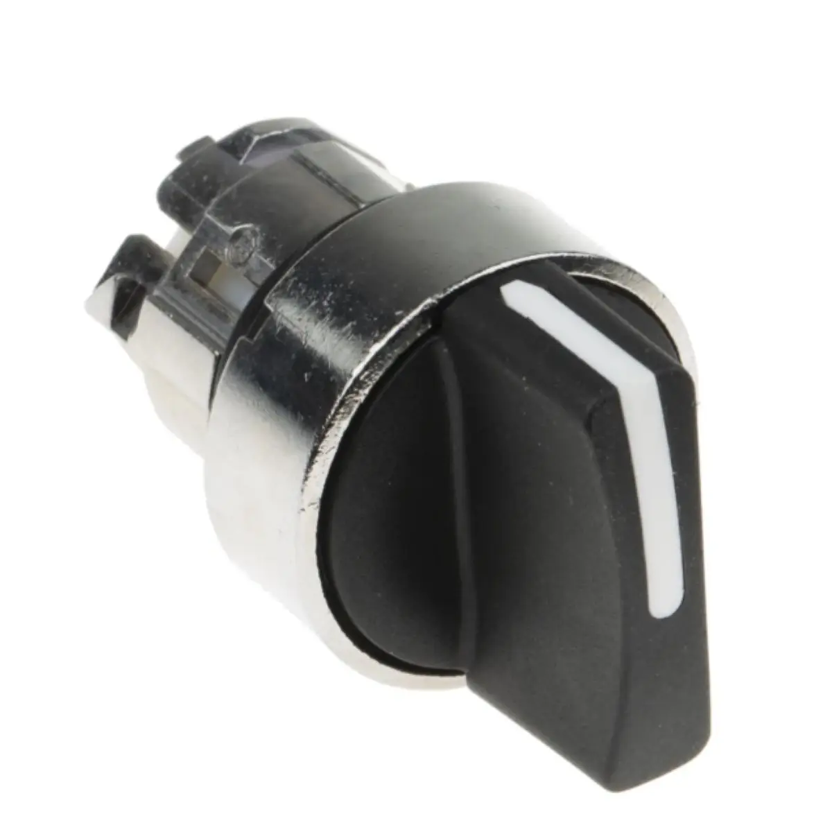 

Harmony XB4, Selector switch head, metal, black, Ø22, 2 positions, stay put ZB4BD2