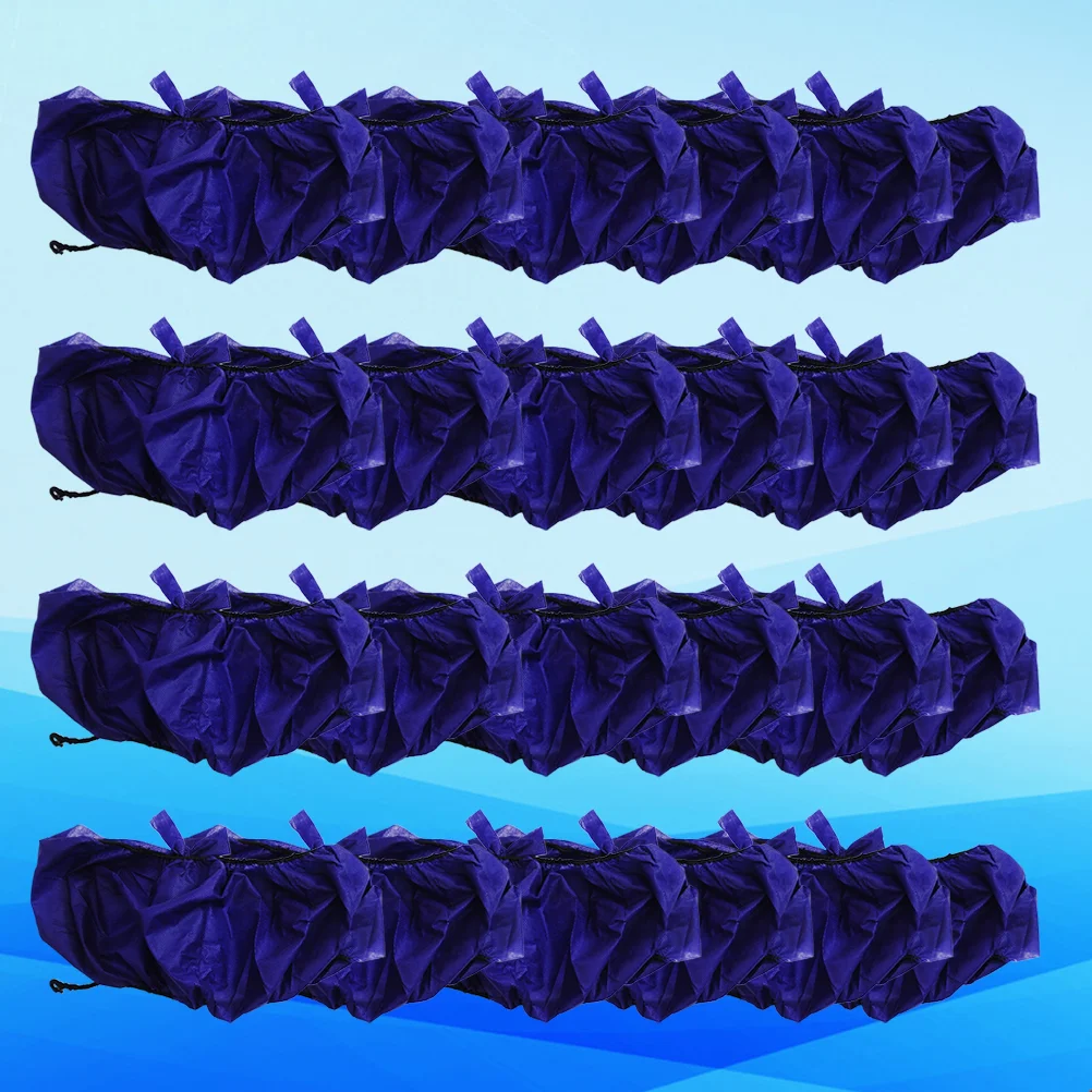 

50 Pcs Lingerie Sauna Underwear Breathable Spa Bra Women Nonwovens Blue Salon Accessories Miss