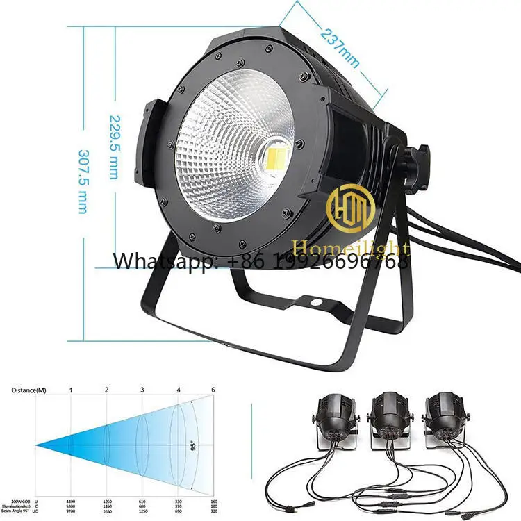 

Homei Waterproof LED 100W COB Warm White Light Durable Lights Led Decoration