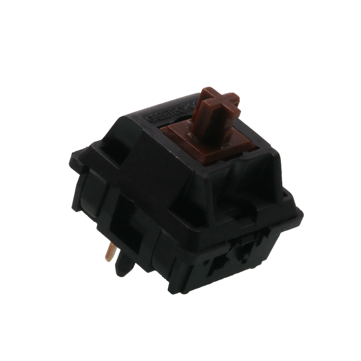 Greetech OG Brown Tactile Switches - 45g Pre-Lubed 5-Pin HotSwap POM Stem for MX Mechanical Keyboards, Smooth Linear Actuation​
