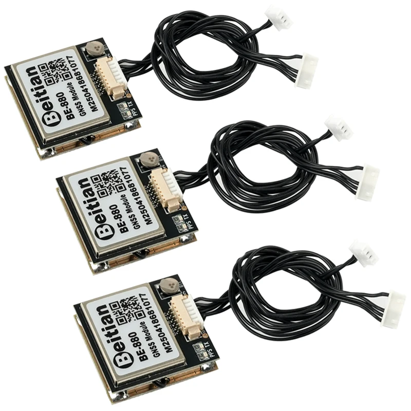 

3 шт./компл. Beitian BE-880 BE880 GNSS GPS модуль части с компасом + флэш-памятью