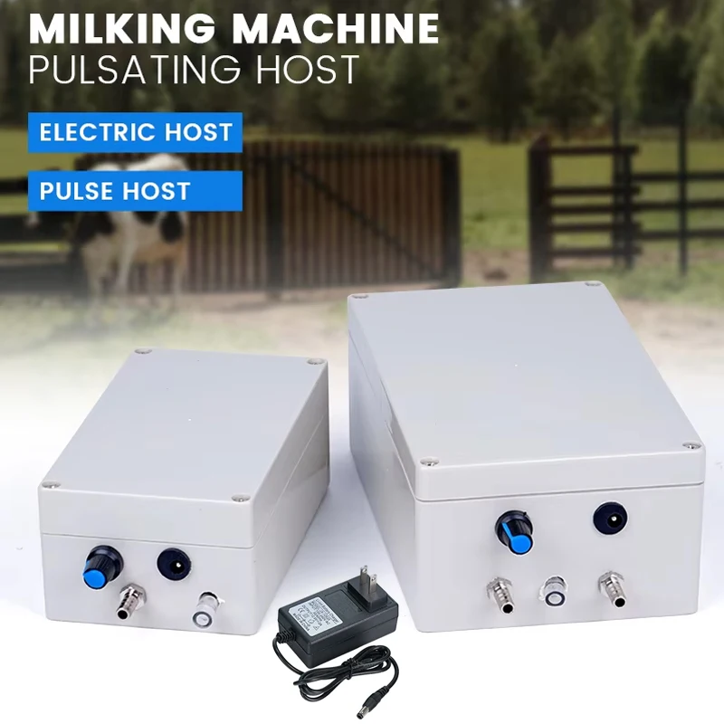 

Электрический импульсный насос 12 В, аксессуар для доильного аппарата, вакуумный насос не включает ведро для осла, овцы, коровы, лошади