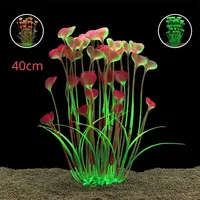 Fish Tank Water Plant Decoration Aquarium Decor Aquatic Plants Underwater Plastic Artificial Grass Accessories Pet Supplies Home