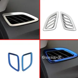 Car Styling Body Garnish Trim Front Upper Air Condition Outlet Vent 2PCs For Hyundai Solaris Accent 2017 2018 2019 2020 2021
