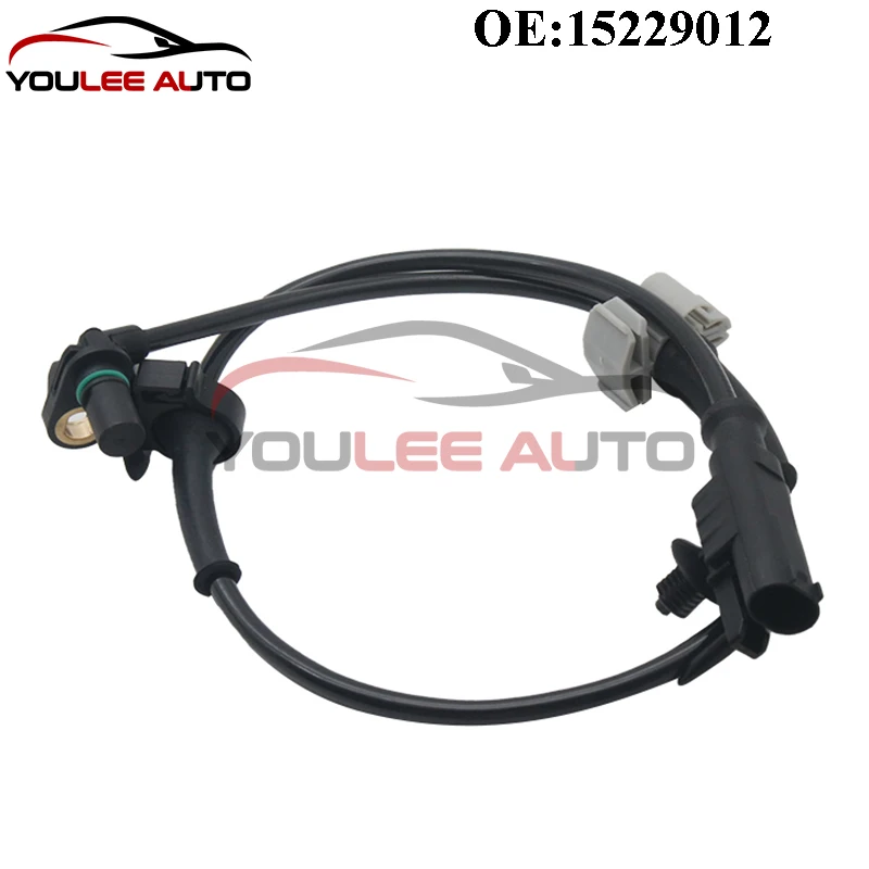 New 15229012 Front Left & Right ABS Wheel Speed Sensor For Cadillac Escalade Chevrolet Silverado GMC Sierra Yukon Auto Parts