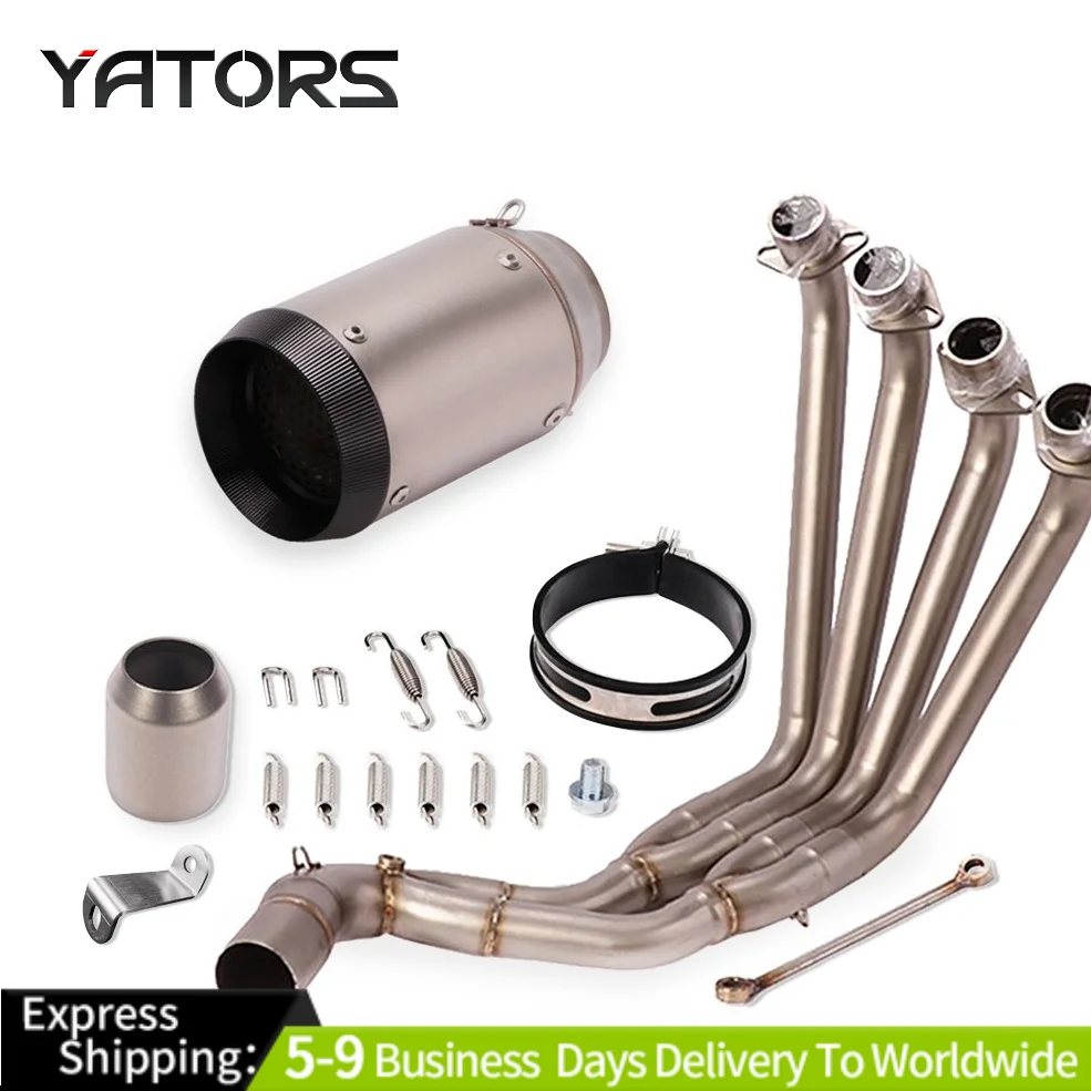 

51MM For Honda CBR650R/F 2014-2023 Slip Exhaust System Header Pipe Muffler Exhausts Pipes