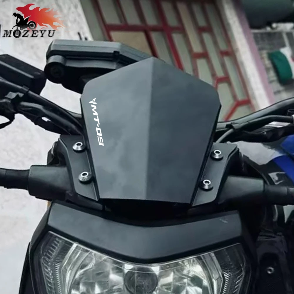 

For YAMAHA MT-09 FZ-09 2013 2014 2015 2016 MT 09 FZ 09 Motorcycles Accessories Windshield Windscreen Wind Deflector MT09 FZ09