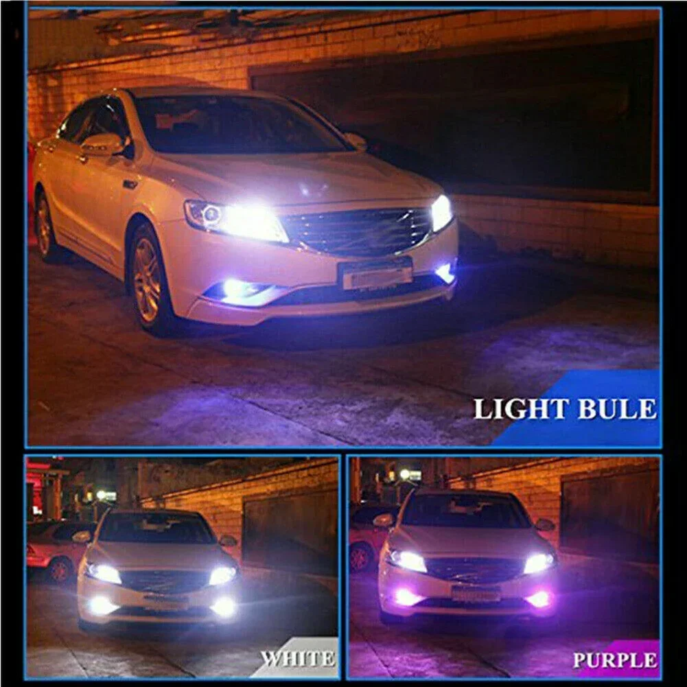 2pcs Car LED Fog Light Bulb For Chevrolet Tahoe 2000-2006 880 899 893 RGB 12SMD LEDs Car Fog Lamp Remote Control