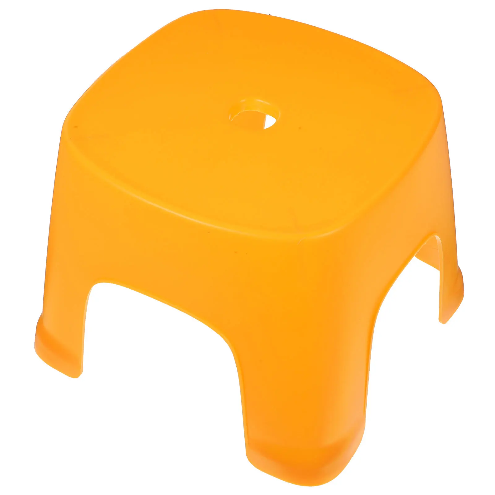 

Bathroom Step Stool Plastic Toilet Foot Stool Stable Non Slip Footstool for Easy Toilet Squatting and Kids Toddlers