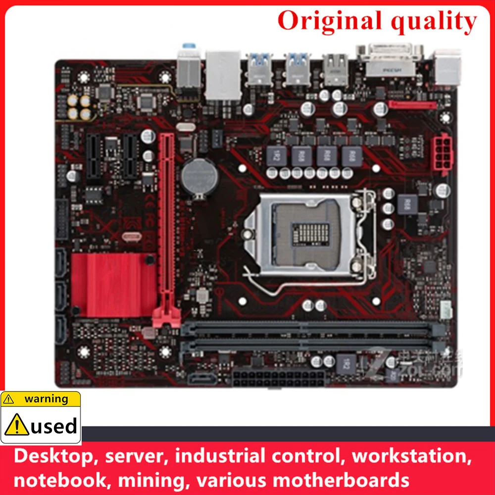 

Used For EX-B150M-V3 B150M-V3 Motherboards LGA 1151 DDR4 32GB M-ATX For Intel B150 Desktop Mainboard SATA III USB3.0