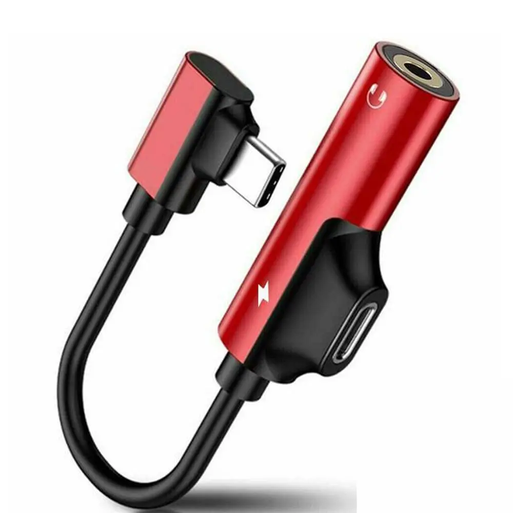 

Adapter Type C Adapter Headphone Adapter Usb-C Audio Cable Audio Adapter Type C To 3.5mm Jack Type C Audio Splitter Aux Cable