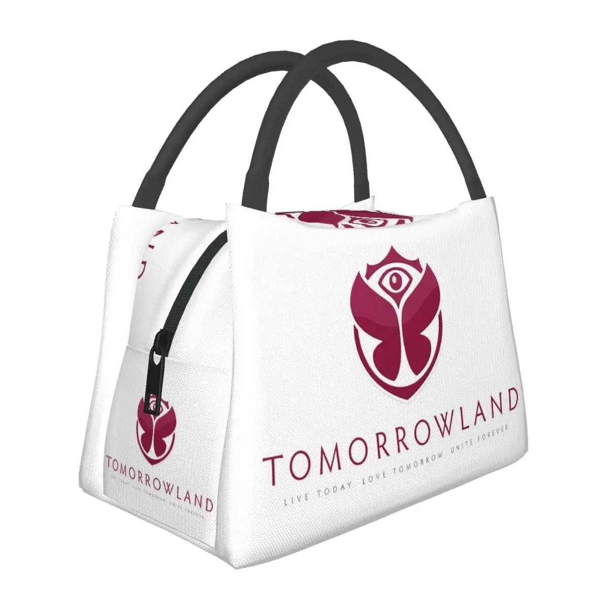 Tomorrowland Adult Cowboy Lunch Bags Insulated Bento Box Waterproof Lunch Tote Picnic Bags Cooler Thermal Bag for Woman Student