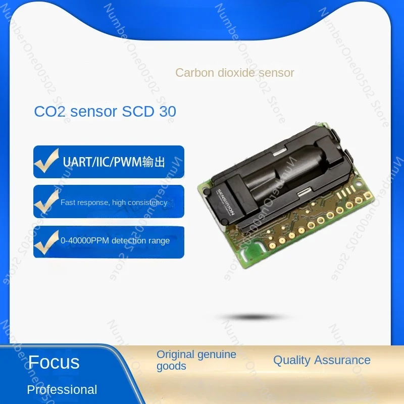 

SCD30 Sensirion Original Carbon Dioxide Gas Sensor CO2 Sensor Module