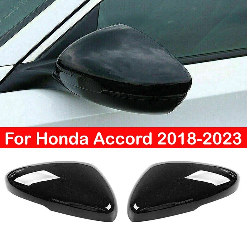 

Для Honda Accord 2018-2020 2021 2022 2023 Автомобильные Боковые зеркала, наклейки, внешние двери, задний вид, искусственная отделка, углеродное волокно