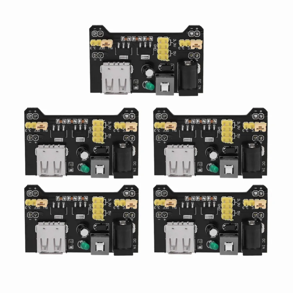 5Pcs 5V/3.3V Breadb…
