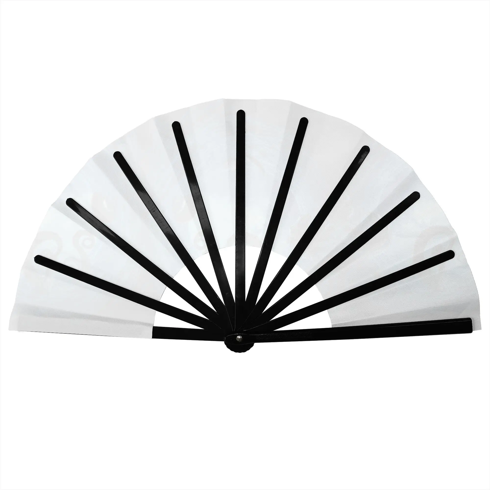 O-Odysseyes Hot Comic Traditional Folding Fan Oriental Art Cartoon High-Quality Polyester Fans Gift Classic Decorative Hand Fan