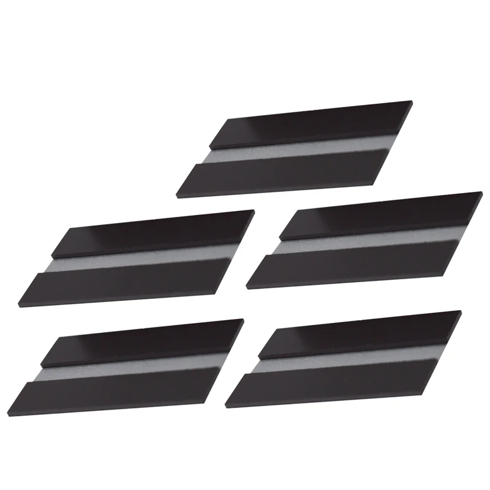 

5Pcs Magnetic Clips Removable Flexible Plastic Office Photo Notepad Document Display Clips for Smooth Surfaces