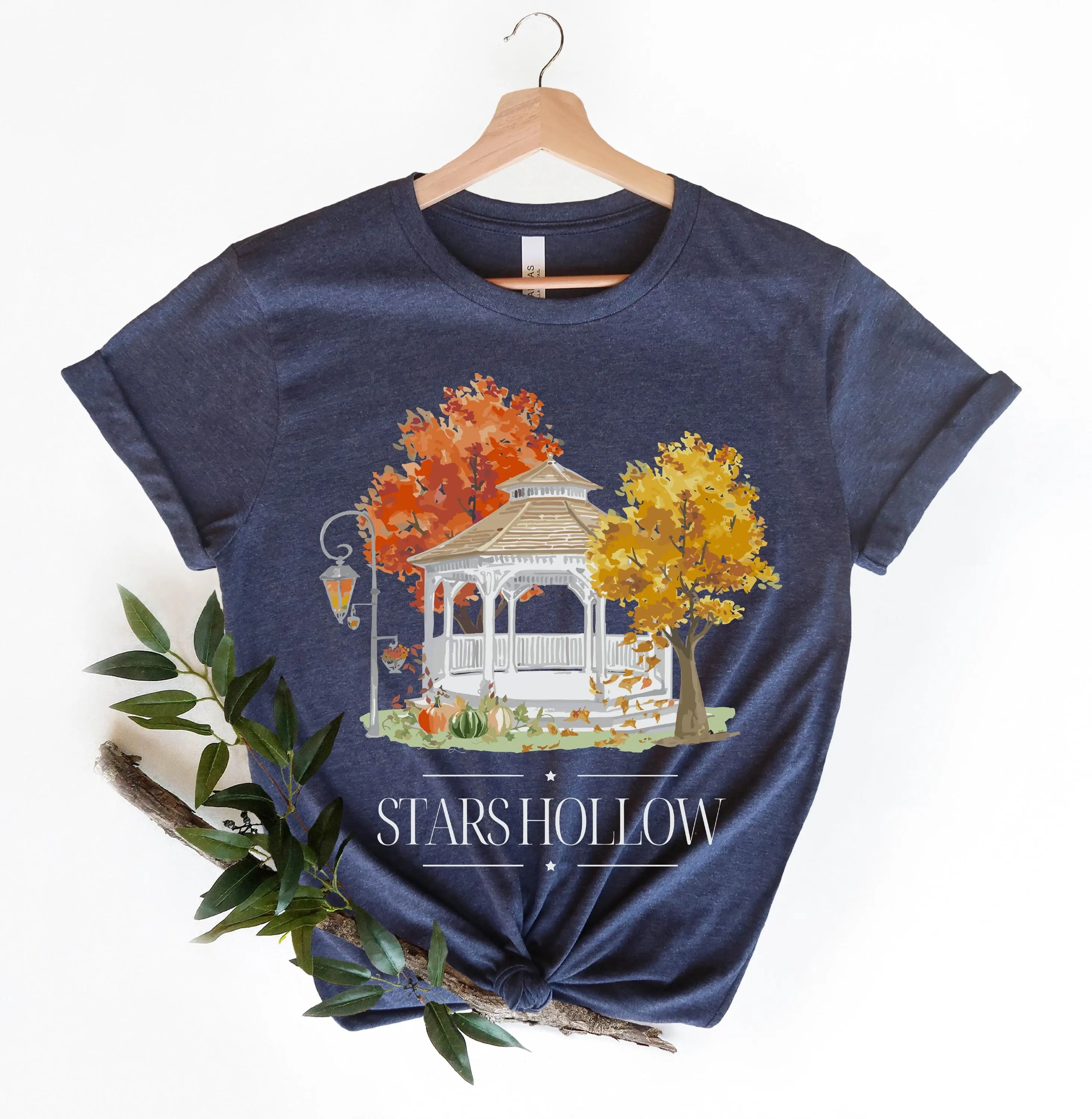 Stars Hollow T Shirt Gilmore Girls Tv Series Luke'S Diner Coffee Autumn Festival Fall Season Lover