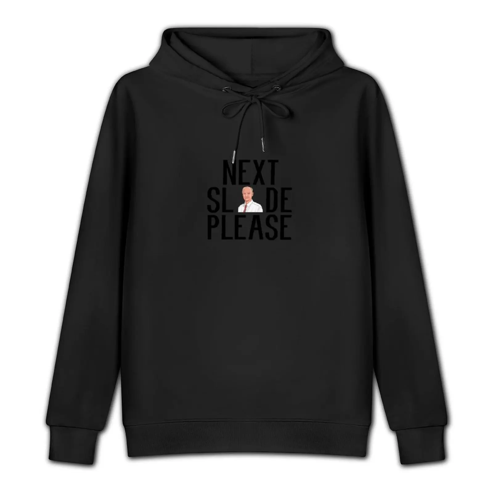 next slide please chris whitty black text Pullover Hoodie men's clothes hoodie for men