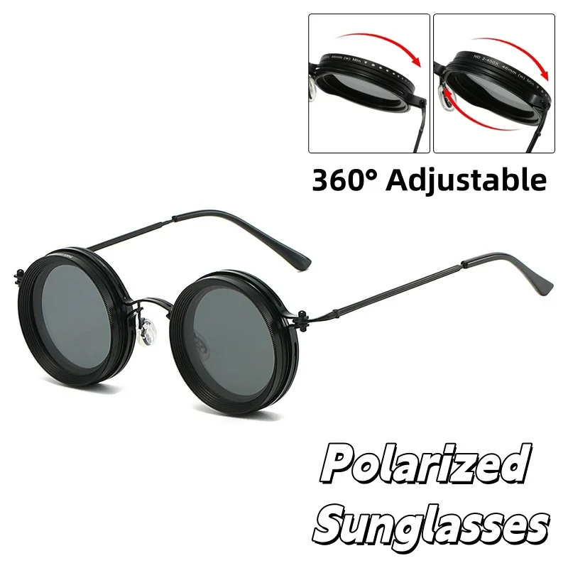

2025 ND Adjustable Dimming Sunglasses for Outdoor Fashion Personalized Sports Fishing UV Protection Polarized Sunglasses