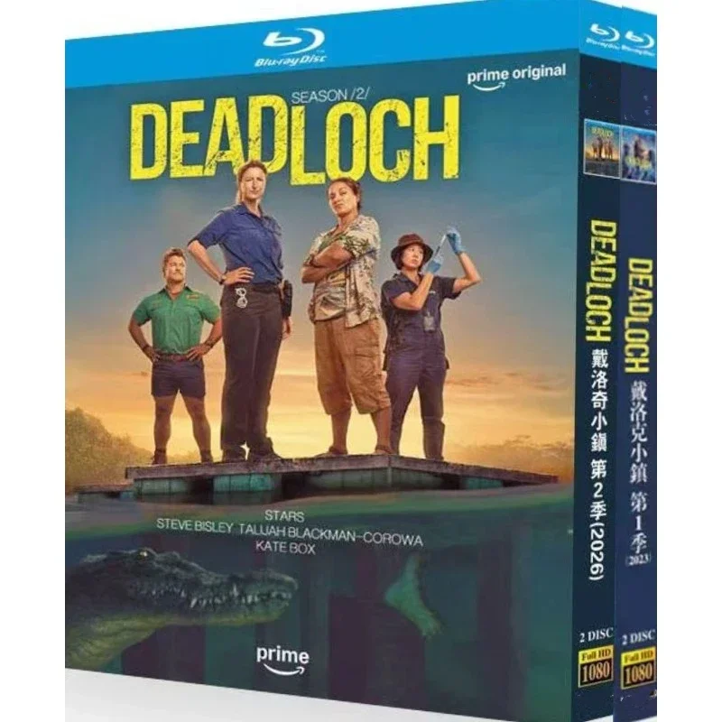Deadloch Season (1-2) 4-Disc New Sealed Box Set Blu-ray disc
