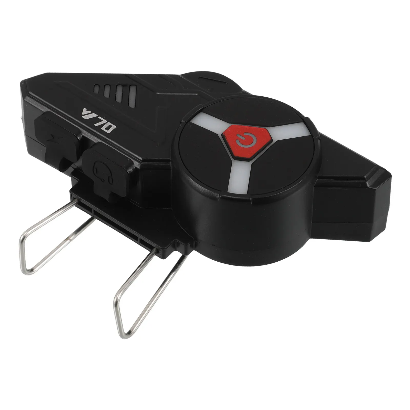 

Wireless Motorcycle Headset with Noise Reduction Splashproof Design Fm Radio Call Support for Riding Cycling