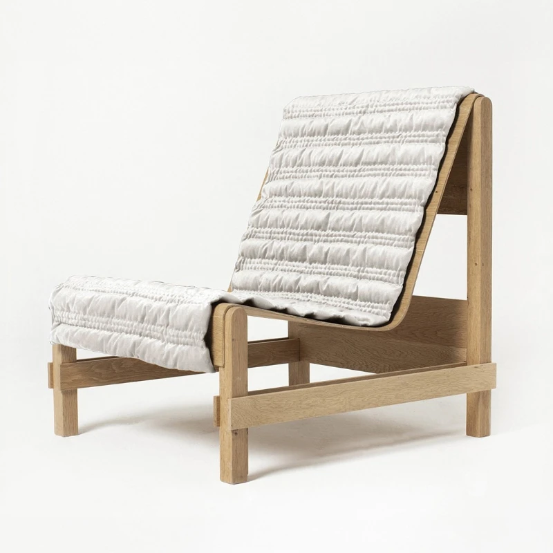 

Furniture Italian art solid wood lounge chair