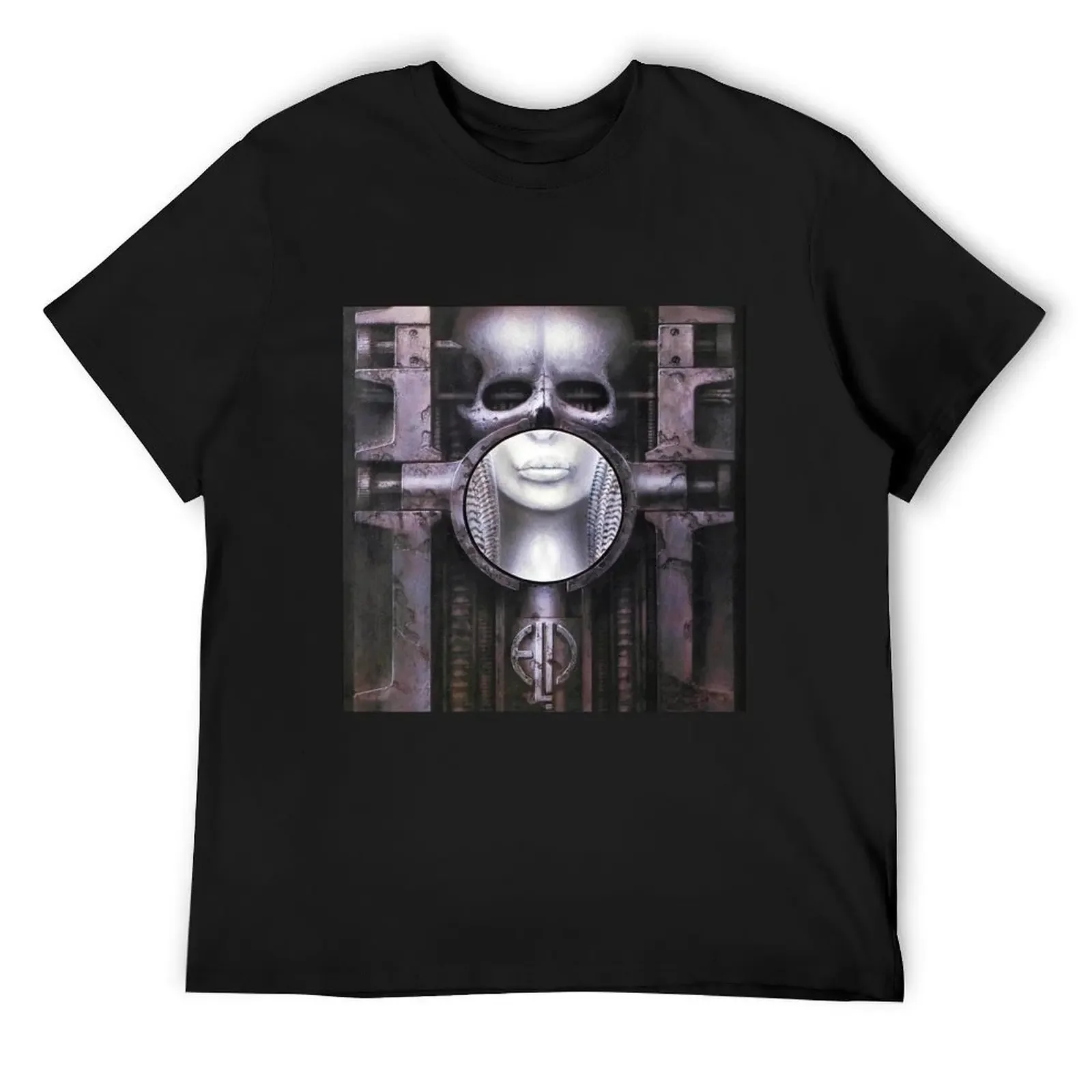 HR Giger, Brain Salad Surgery, ELP T-Shirt plus size clothes vintage anime shirt new gifts and t-shirts mens vintage t shirts