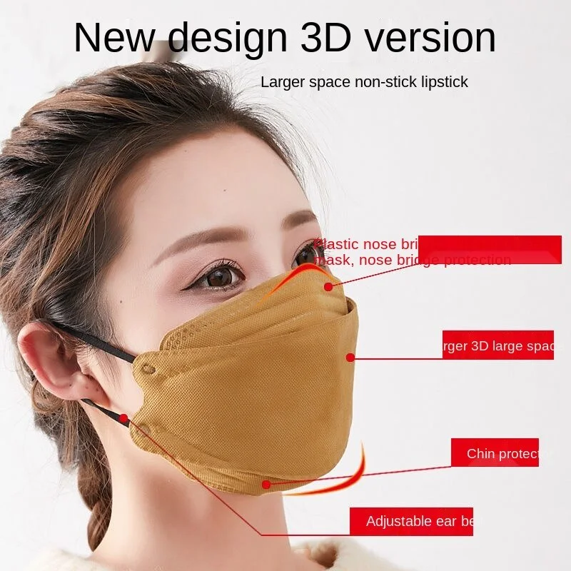 3 Layers Sun Protection Mask Adult Dustproof Breathable Adjustable Anti-UV Washable Reusable Cotton Fashion Face Mask