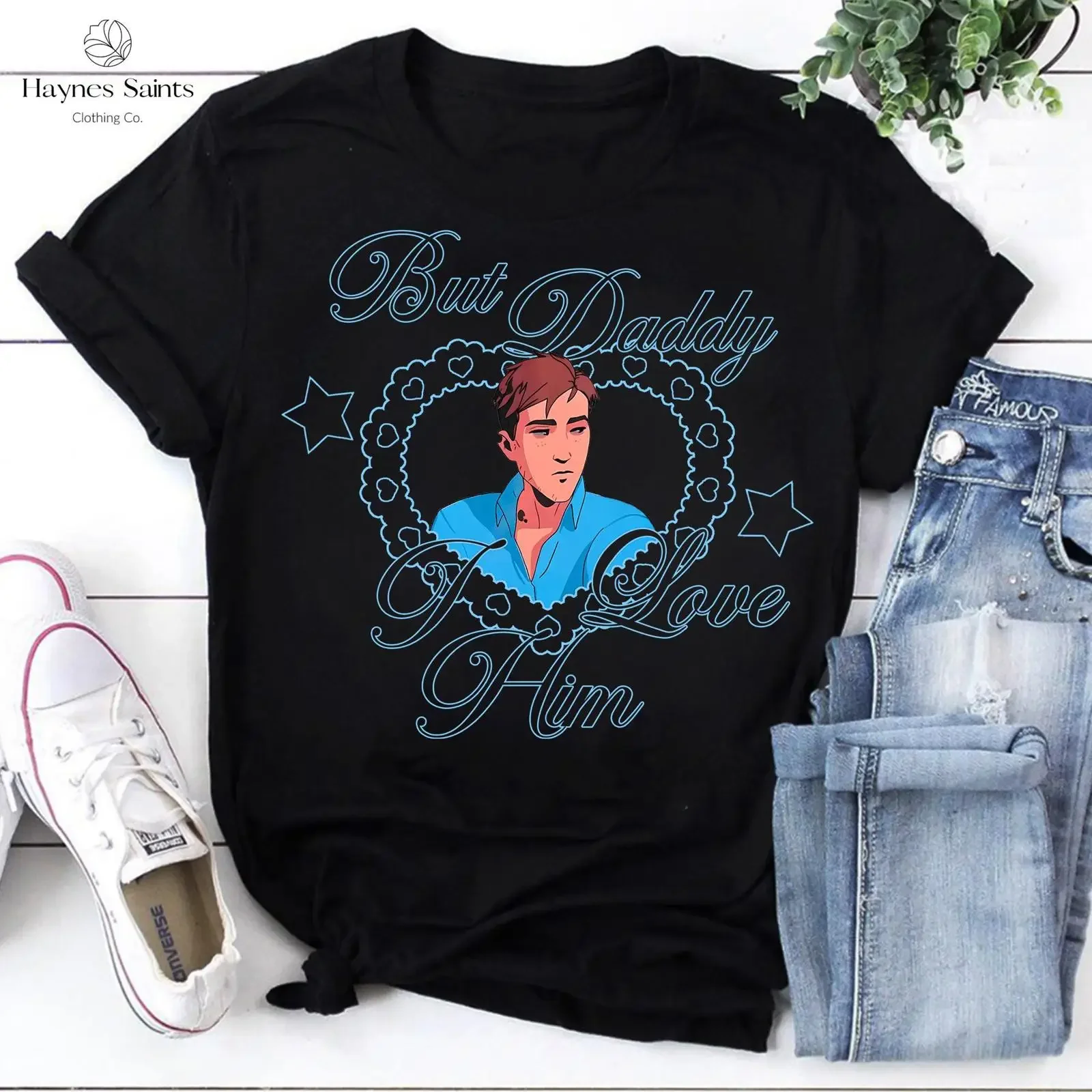 But Daddy I Love Him Robert Robertson Vintage T Shirt 90s Kpop Fan SweaT Game Lover Video Merch vintage Washed fashion