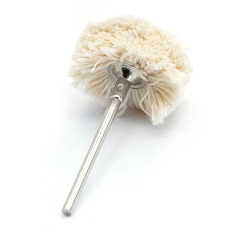 회전 도구용 치과용 펠트 연마 브러시 휠 5개 - 전문가 및 가정용 범용 연마 헤드