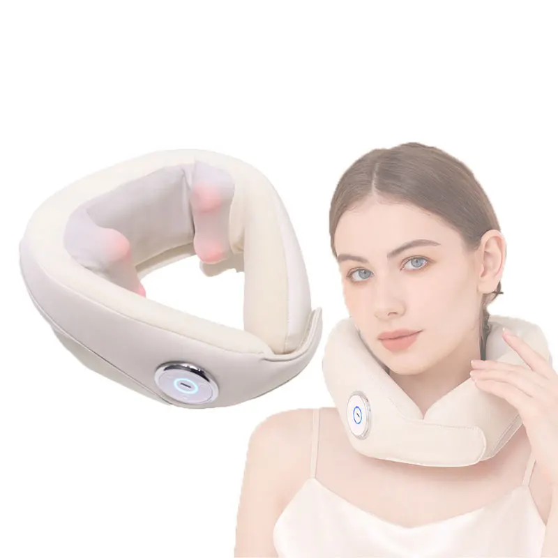 

U-Shaped Smart Home/Car/Travel Neck Massager Portable Multi-Functional Shoulder Cervical Relax Pillow with Heating Function