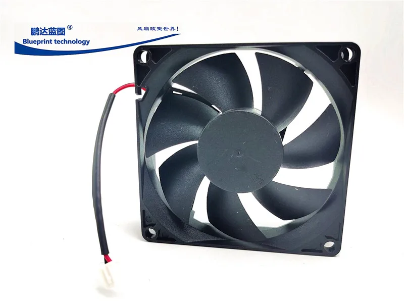 무소음 D80SM-12C 8020 컴퓨터 케이스 유압 베어링, 12V 냉각 선풍기, 8cm, 80x80x20mm, 신제품