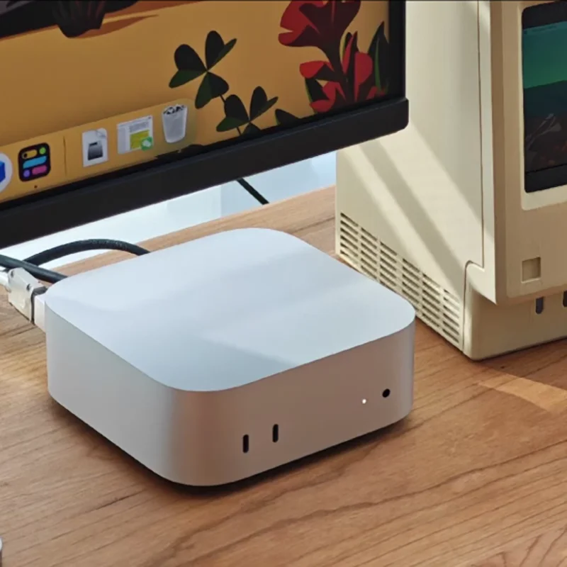 

2024 Mac Mini Desktop Computer with M4 Pro chip 16G RAM 256G/512G/1T/2T SSD Storage Gigabit Ethernet.
