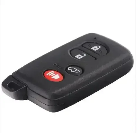 TJECU Smart Remote Key 3+1buttons ASK314.3MHz-3370-ID74-WD03 WD04-C-amry Y-aris-RV4 R-eiz V-ios 2008-2013 black