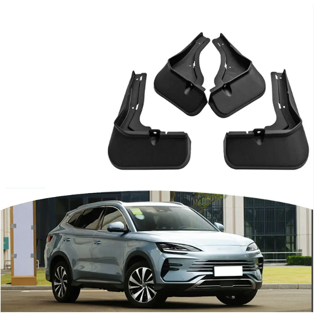 

Car Mudguards For BYD Song Plus DMI 2023-2024 ABS Mud Guards Fender Flare Mudflaps Exterior Parts Auto Accessories