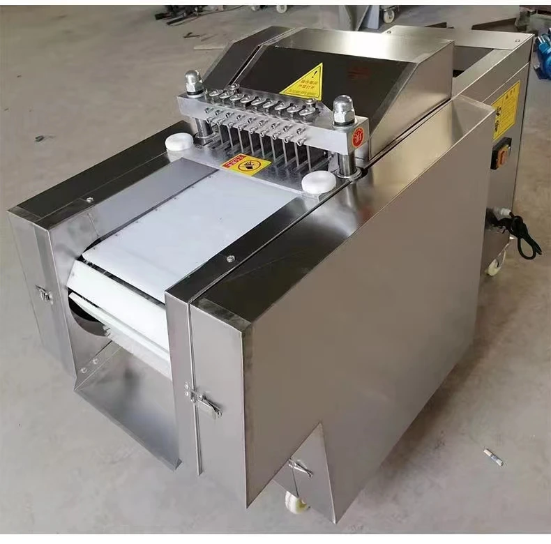 آلة قطع مكعبات اللحوم المجمدة والأسماك الدجاجة الكاملة الأوتوماتيكية بسعر جيد #4