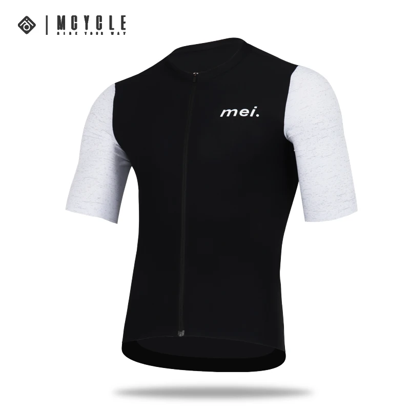 Mcycle Full Reflective Cycling Clothing Wear Custom Mountain Bike Jersey Shirt Top Ciclismo Pro Men Short Sleeve Cycling Jerseys