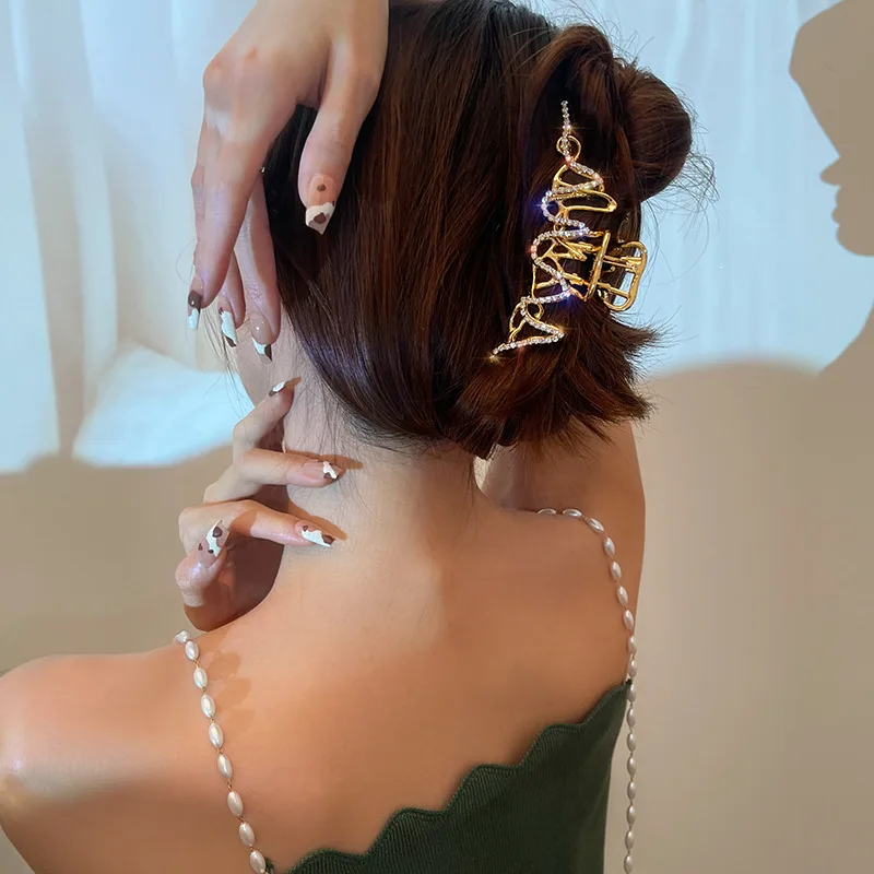 1~10PCS Design Sense Eye-catching Decorative Trending Back Hair Clip With Design Hottest Back Hair Accessory Unique Design Funky