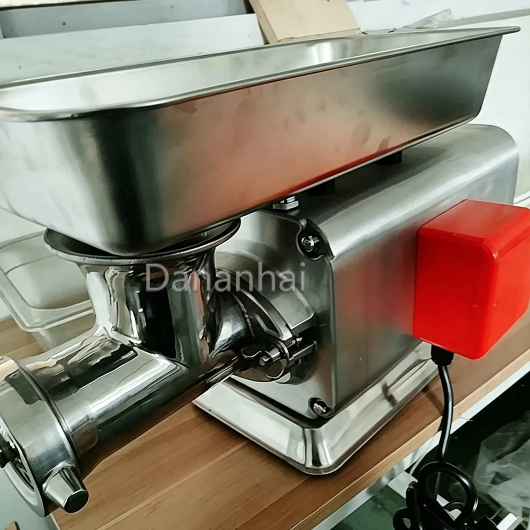 Meat Grinder Mincer Commercial Electric Machine for Sausage Filling Meat Mincing Restaurant Catering Work
