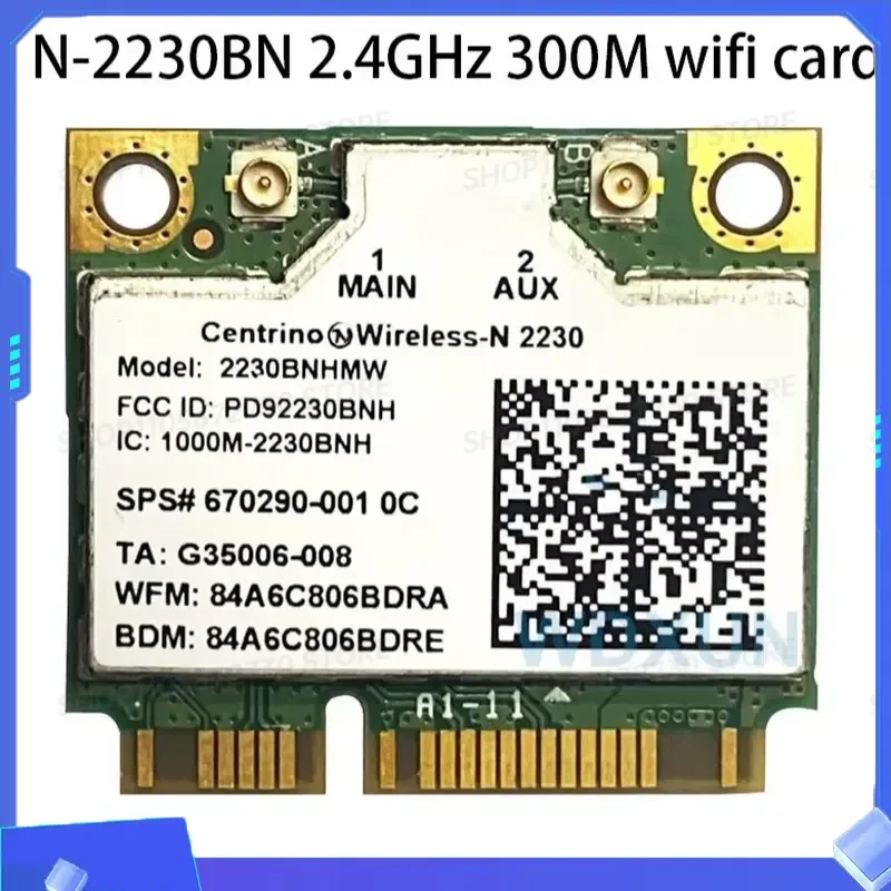 for HH 2026 300Mbps Mini PCI E Network Module for Centrino N 2230 Wifi Bluetooth 4.0 Multi Function Notebook Upgrade Part