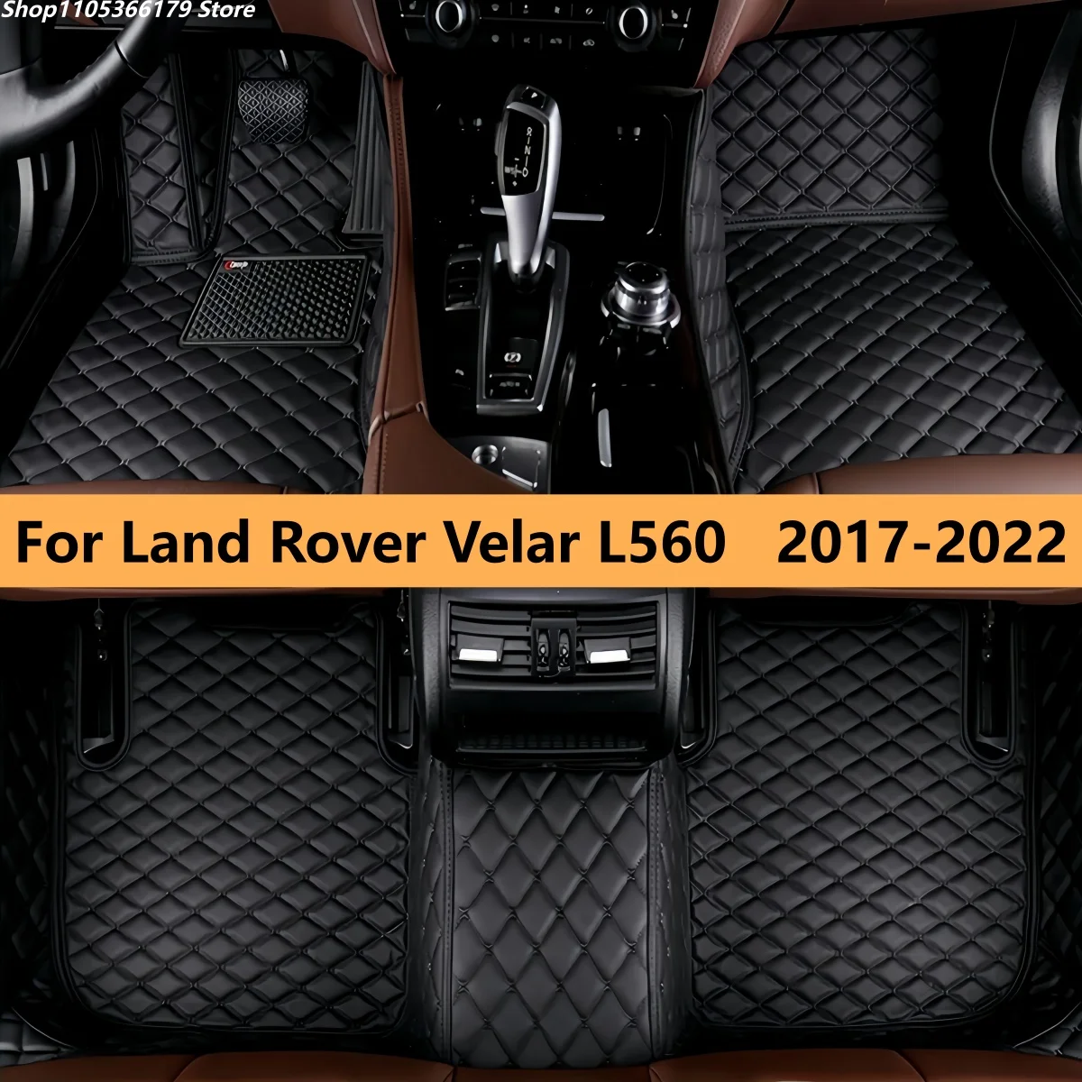 Tapis de sol de voiture adaptés à Land Rover Velar L560 2017 2018 2019 2020 2021 2022, accessoires d'intérieur automobile personnalisés, couvre-tapis