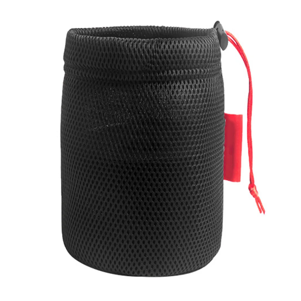 Hot Sales Outdoor Mesh Bag Anti-collision Bag Mesh Pot Black Storage Bag Camping Supplie Mesh Pouch Replace  Supplies