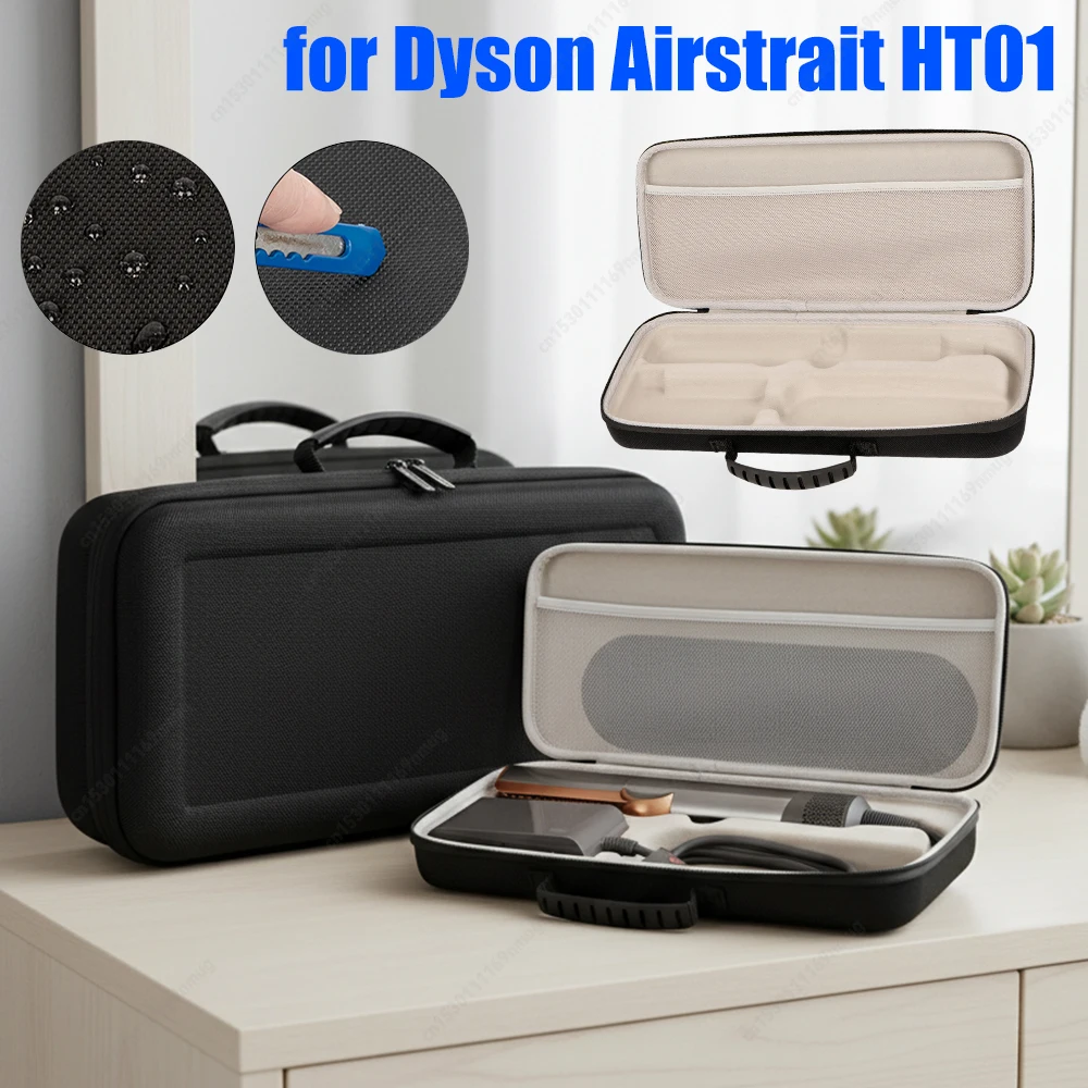

EVA Hard Carrying Case Shockproof Hard Travel Case Anti-Scratch Portable Travel Storage Bag Dust-Proof for Dyson Airstrait HT01