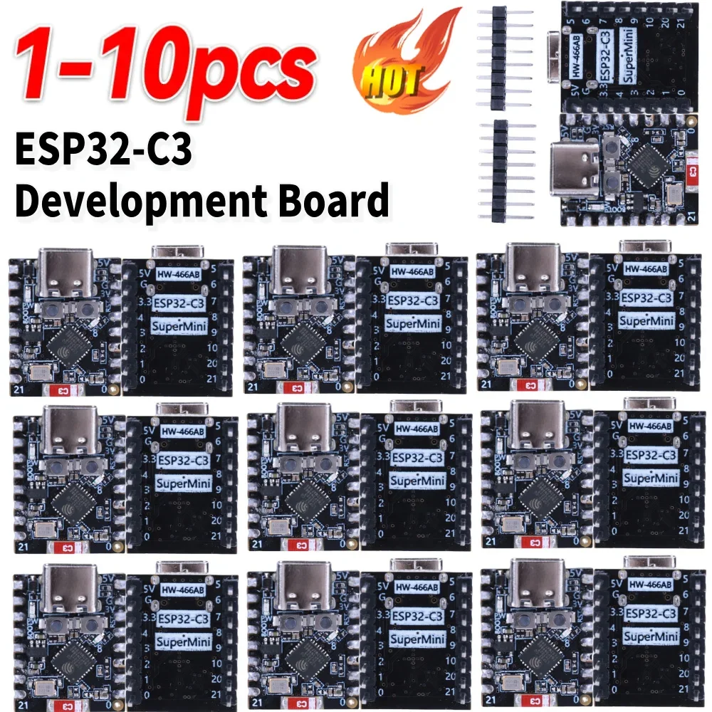 ESP32-C3 SuperMini WiFi Bluetooth-Compatible Board ESP32 C3 Development Board CORE Board Dev Board for Arduino