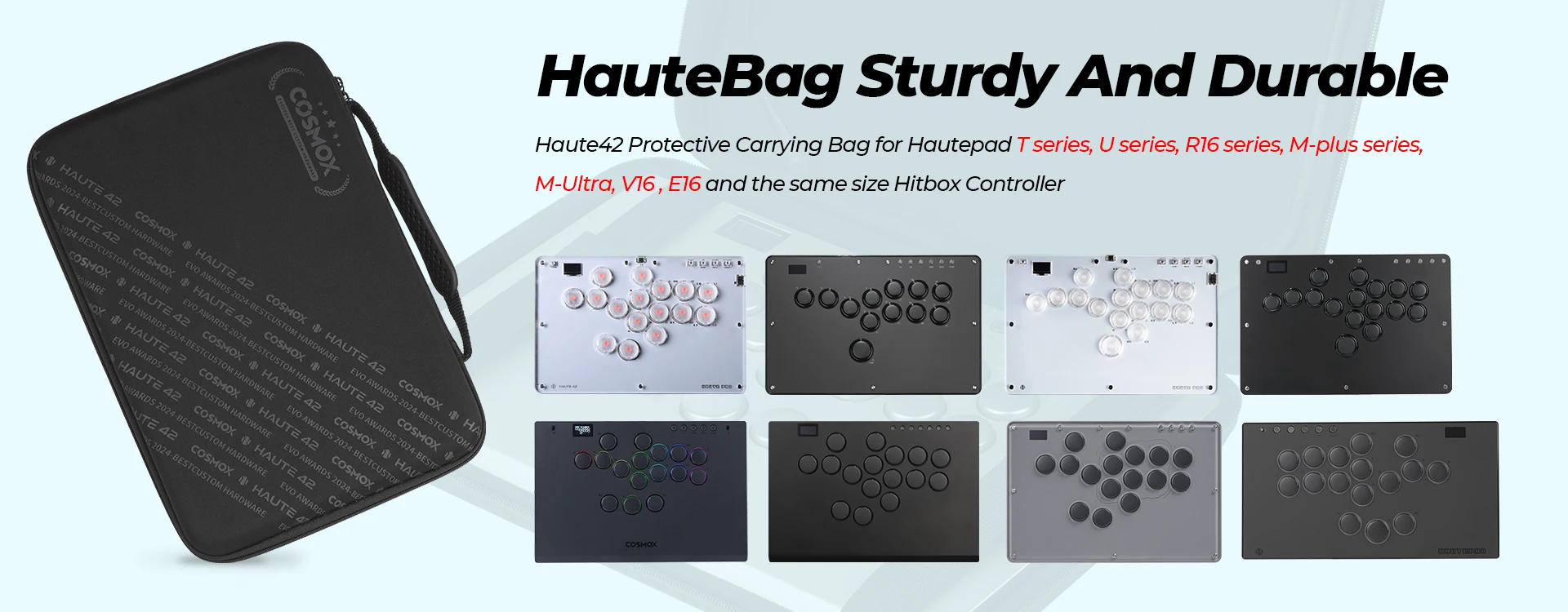 Haute42 Controle Arcade Joystick Hitbox Controller Button Rim Hitbox Leverless Arcade Controller für PC/PS5/PS4 Fighting Stick – Detail 6